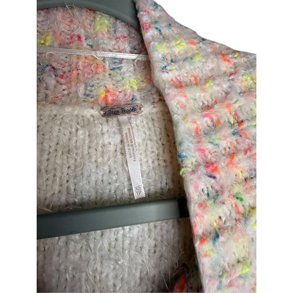 Free People Stardust Sweater in Gardenia Combo Size XS